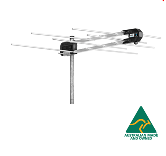 Hills 01TBV5-4G Tru-Band 5-Element VHF Silver Dart 4G Antenna 